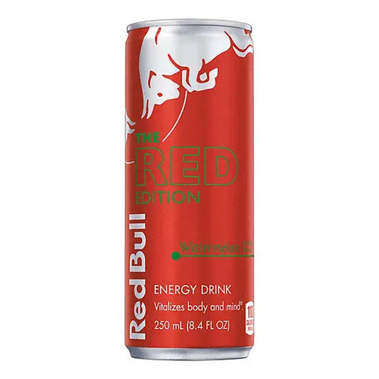 RED BULL ENERGY 8 OZ CANS Red