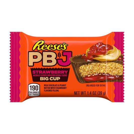 REESE'S BIG CUP PB&J STRAWBERRY 16CT