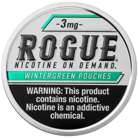 ROGUE NICOTINE WG POUCHES 3MG 5CT