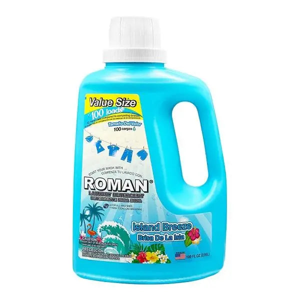 ROMAN LAUNDRY DETERGENT ISLAND BREEZE 4/100OZ