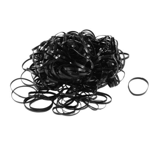 RUBBER BANDS BLACK 24CT