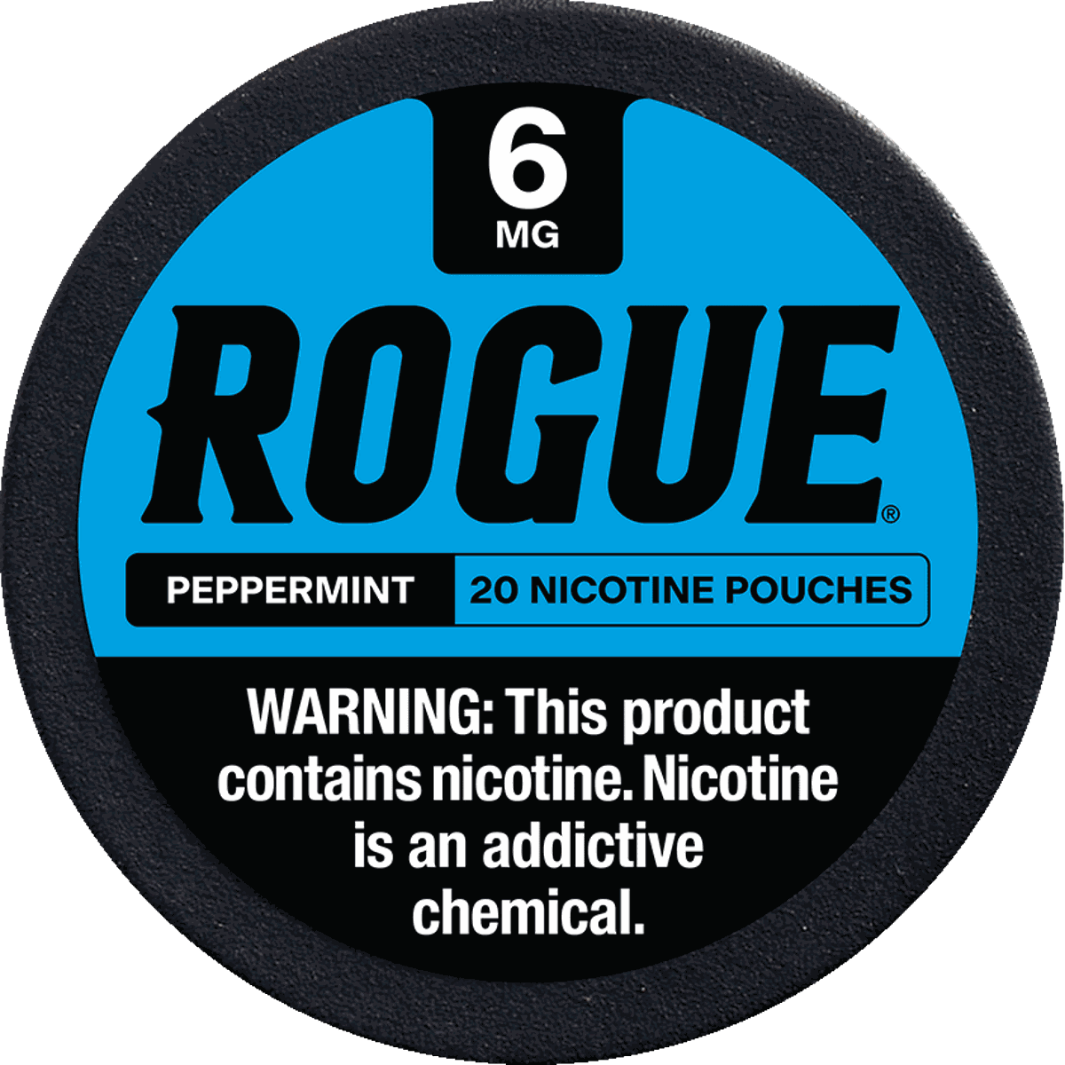 ROGUE NICOTINE PP$3.99 MINT POUCHES 6MG 5CT