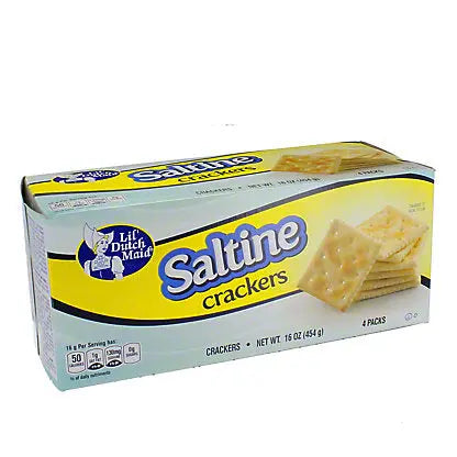 SALTINE CRACKERS 6 /16 OZ