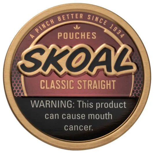 SKOAL POUCH STRAIGHT 5CT