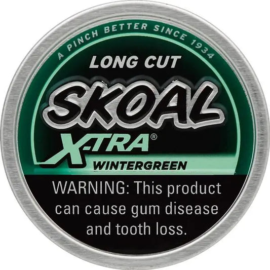 SKOAL X-TRA LC WINTERGREEN 5 CT