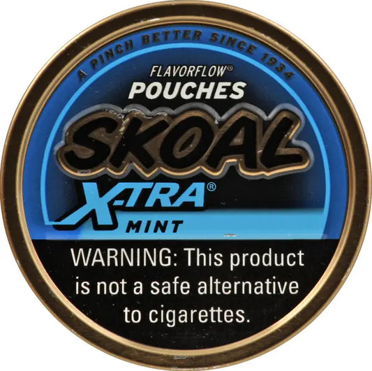 SKOAL X-TRA POUCH MINT BLEND 5 CT