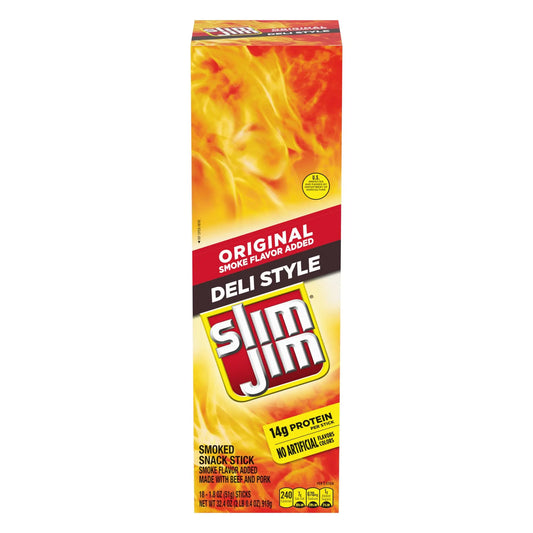 SLIM JIM DELI STYLY ORIGINAL 18CT