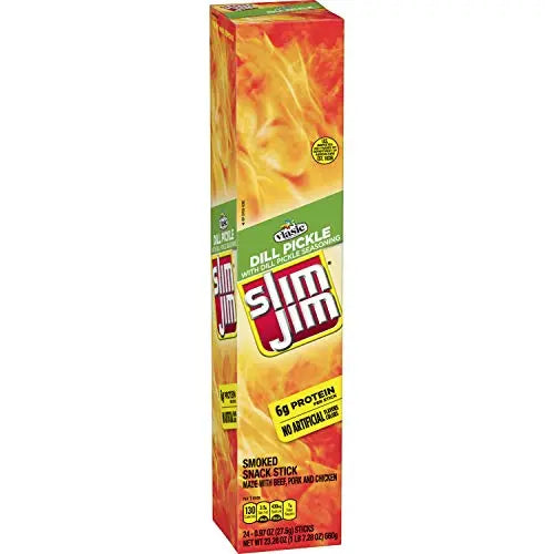 SLIM JIM GIANT DILL PICKLE 24CT
