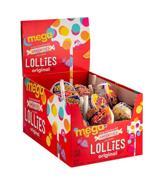 SMARTIES MEGA LOLLIES 24CT