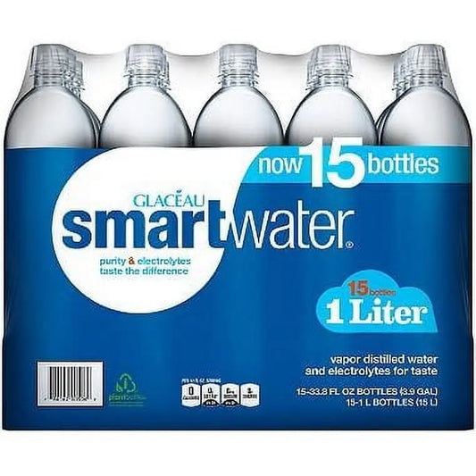SMART WATER 1 LITER 15CT