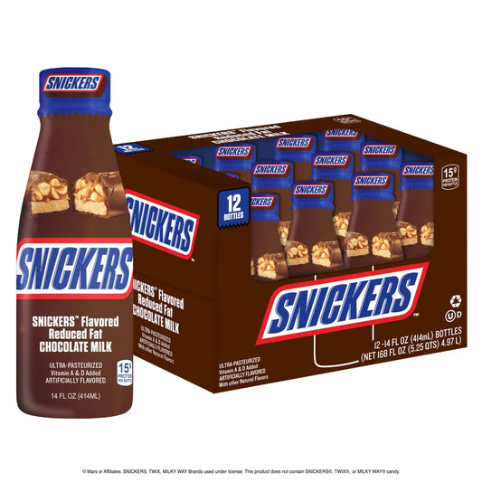 SNICKERS CHOCOLATE MILK 14OZ 12CT