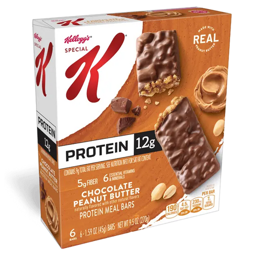 SPECIAL K PROTEIN CHOC P. BUTTER 8CT