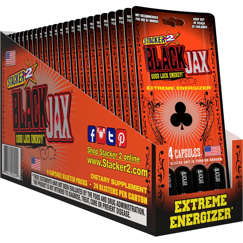 STACKER BLACK JAX 24 CT