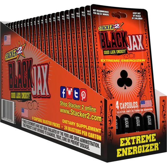 STACKER BLACK JAX 24 CT