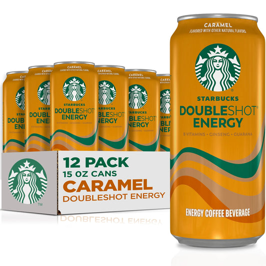 STARBUCKS DOUBLE SHOT 15OZ 12CT