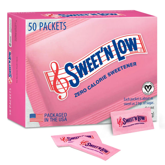 SWEET N LOW PACKETS 6/50CT