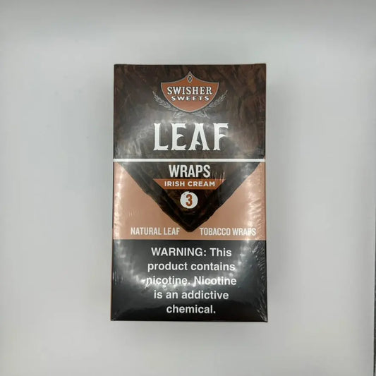 SWISHER WRAPS PP $2.49 IRISH CREAM 3CT