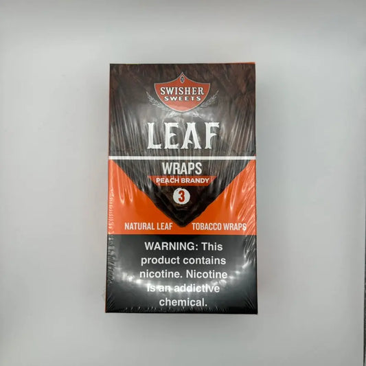 SWISHER WRAPS PP $2.49 PEACH 3CT
