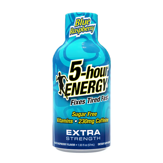 CHASER 5 HR ENERGY X/S BLUE RASPBERRY 12 CT