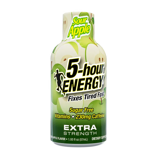 CHASER 5 HR ENERGY X/S SOUR APPLE 12CT