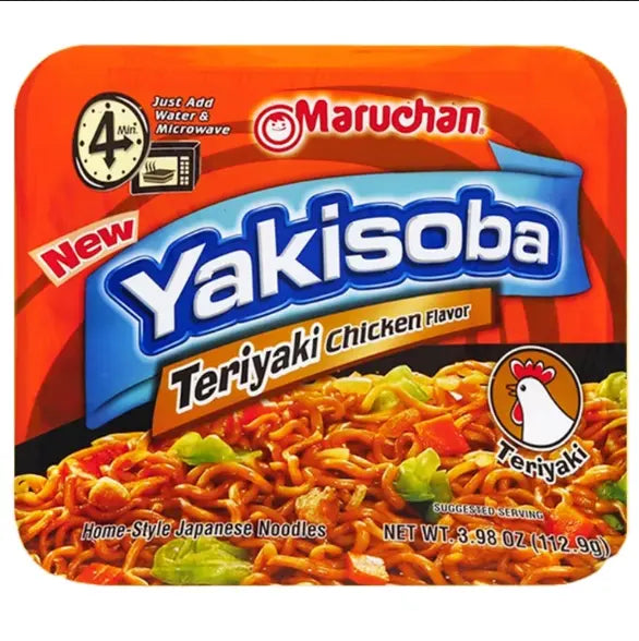 MRCHN YAKISOBA TERIYAKI CHICKEN 8/4 OZ - Chase Cash & Carry