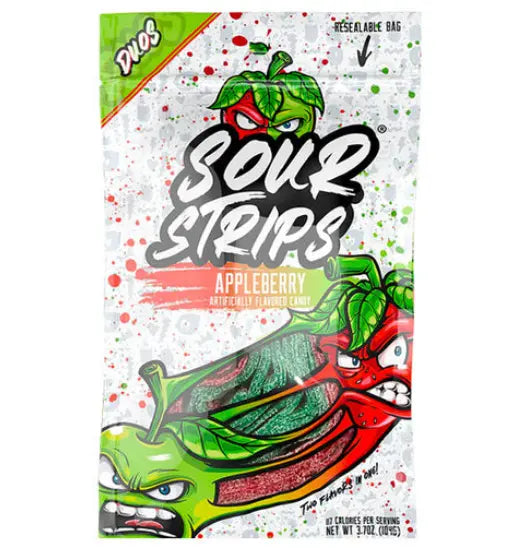 SOUR STRIPS APPLEBERRY 12CT  