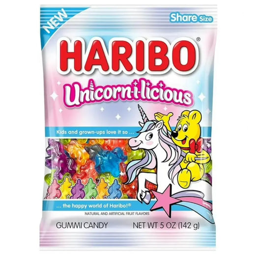 PEG HARIBO UNICORN-I-LICIOUS 5 OZ  