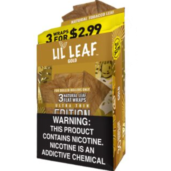 LIL LEAF (FINAL SALE) PP 3/2.99 GOLD