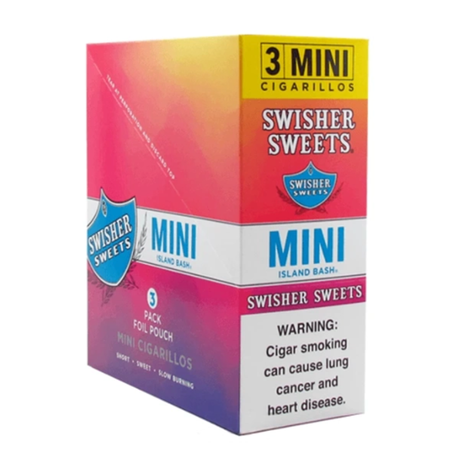 SWISHER MINI 3 FOR 2 ISLAND BASH 15/3 PK
