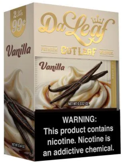 DA LEAF VANILLA WRAP 20CT