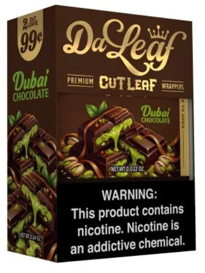 DA LEAF DUBAI CHOCOLATE WRAP 20CT
