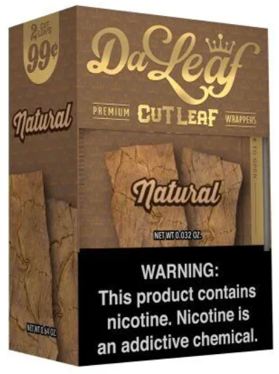 DA LEAF NATURAL WRAP 20CT