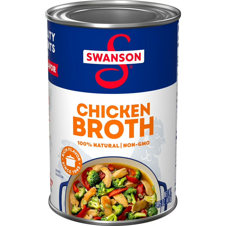 SWANSON CHICKEN BROTH 6/14.5OZ