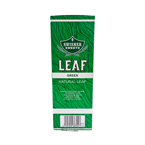 SWISHER LEAF NPP GREEN 4CT TIN