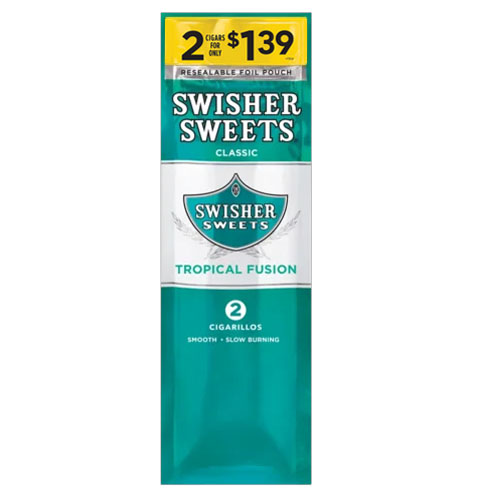 SWISHER 2/$1.39 TROPICAL 30/2PK