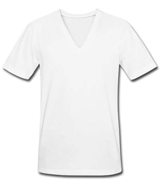 T-SHIRT 6CT V-NECK WHITE