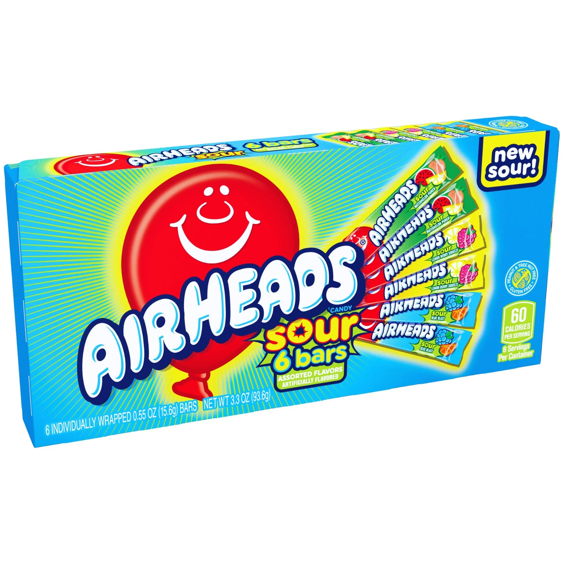 THR AIR HEAD SOUR 6 BARS 6/3.3OZ