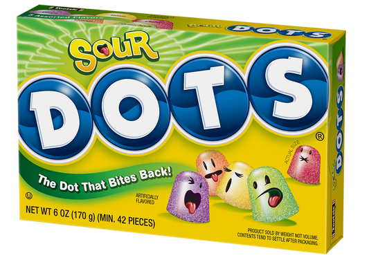 THR DOTS SOUR 6CT