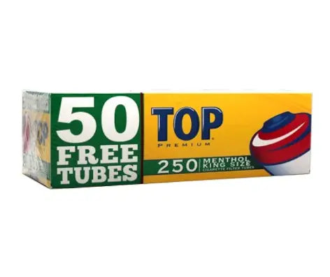 TOP TUBES MENTHOL 4/250CT