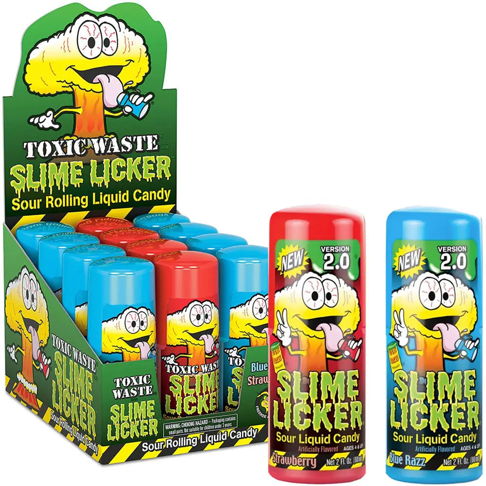 TOXIC WASTE SLIME LICKER 2OZ 12CT  
