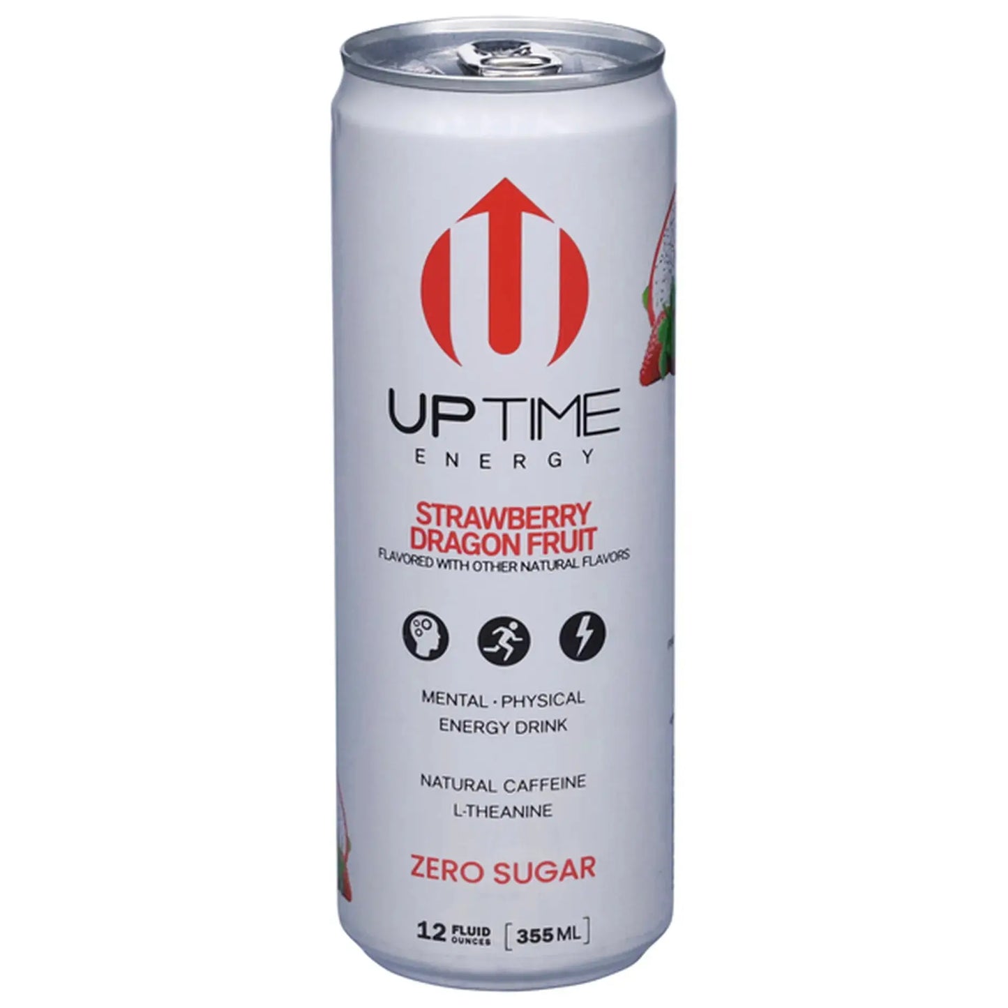 UPTIME ENERGY DRINK Strawberry Dragonfruit 12OZ/12CT