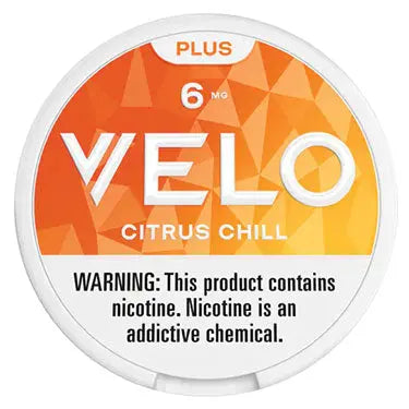 VELO PLUS CITRUS 6MG NICOTINE POUCHES 5CT