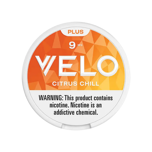 VELO PLUS CITRUS 9MG NICOTINE POUCHES 5CT