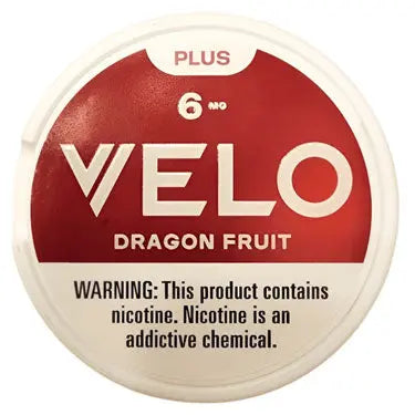 VELO PLUS DRAGON FRUIT 6MG NICOTINE POUCHES 5CT