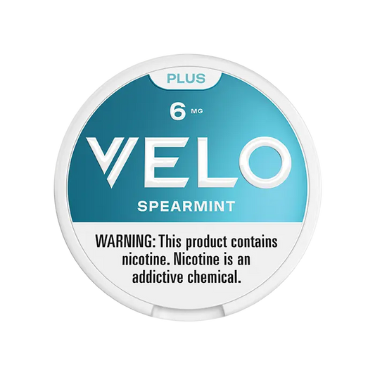 VELO PLUS SPEARMINT 6MG NICOTINE POUCHES 5CT