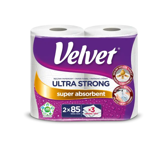 VELVET PAPER TOWEL 15CT