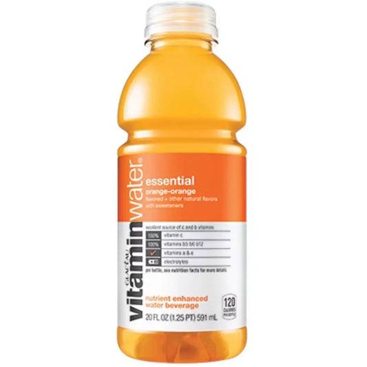 VITAMIN WATER Orange Zero Sugar 12CT - Chase Cash & Carry