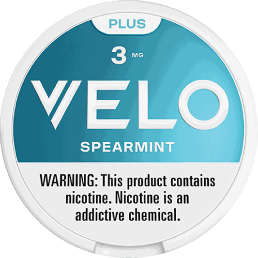 VELO PLUS 3MG SPEARMINT NIC POUCHES 5CT
