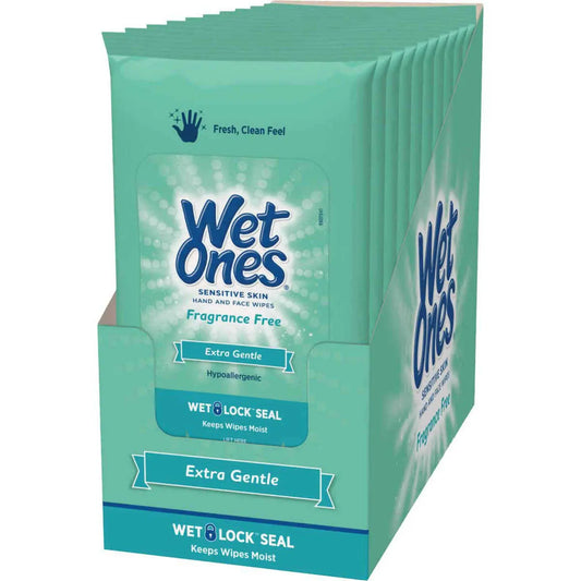 WET ONES FRAGRENCE FREE 12CT