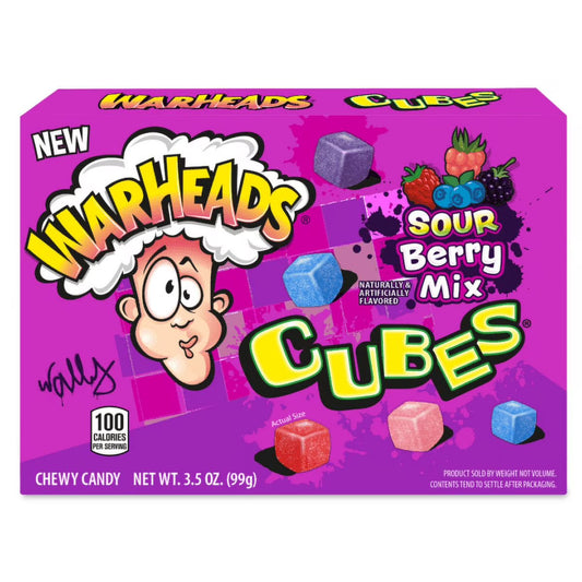 THR WARHEADS SOUR BERRY CUBES 6CT